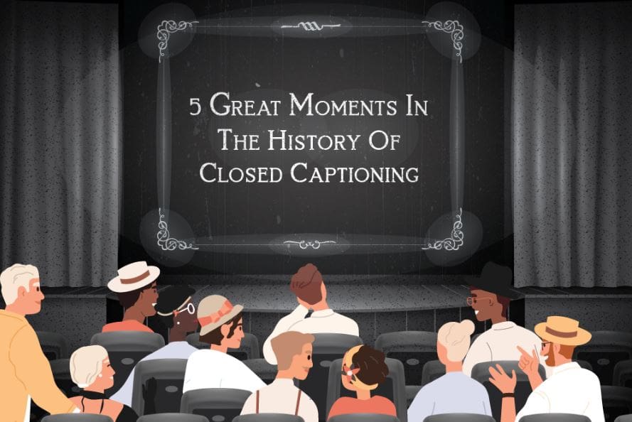 History of closed captioning