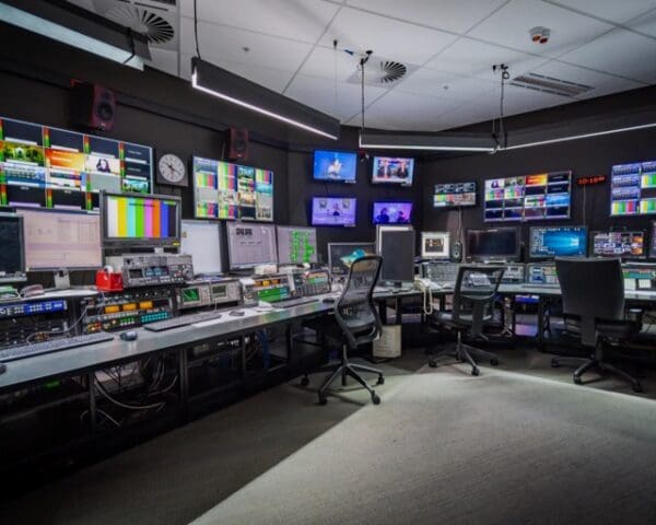 Melbourne Australia - The ABC Studios news collaboration room